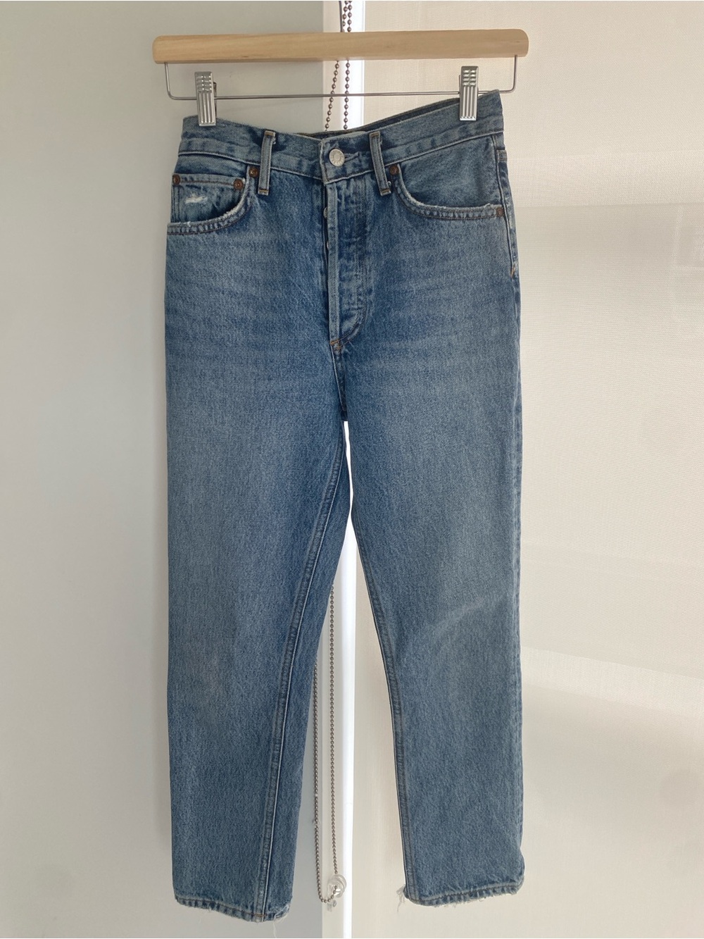 Agolde Riley Straight Jeans Size 24